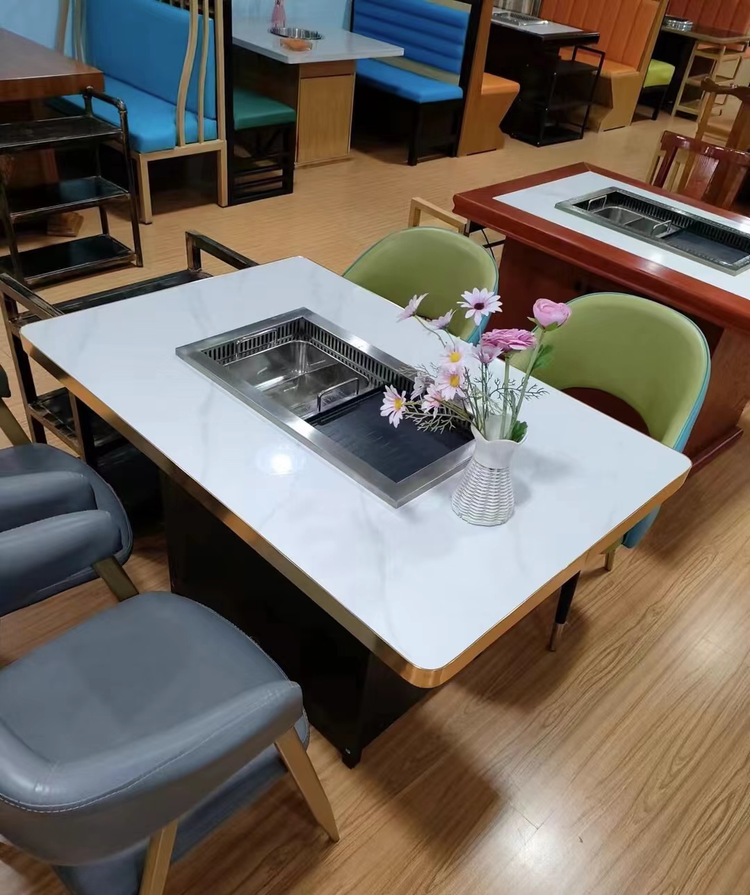 岩板火鍋桌（zhuō）2442