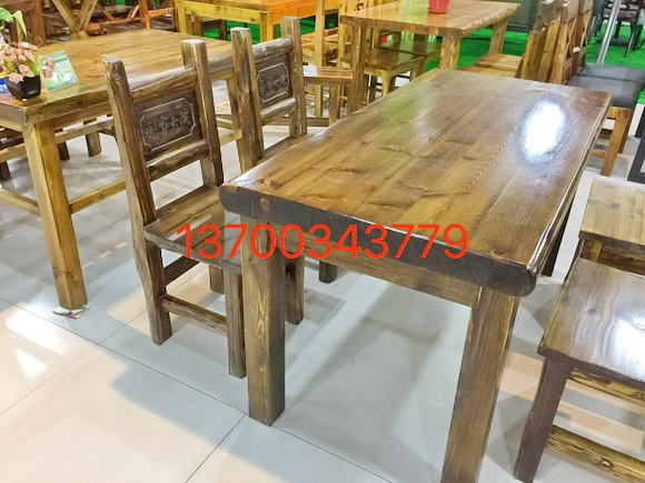 實木餐（cān）桌椅-X1