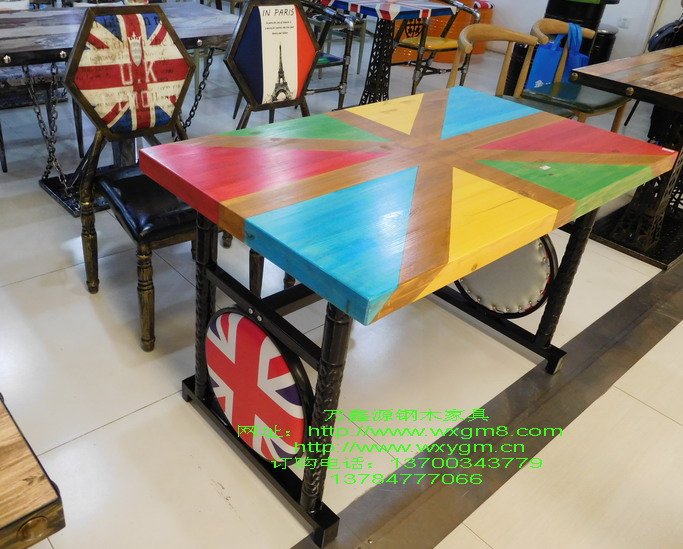 主題餐（cān）廳桌椅 040