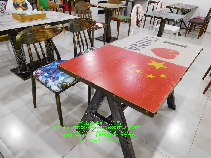 主題餐廳桌椅 034