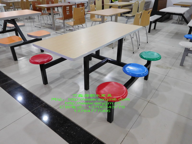 食堂六連體-圓凳003